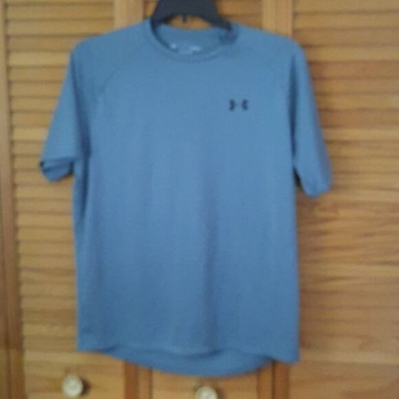 Under Armour Teal Green Blue The Tech Tee Size Large - Picture 1 of 3